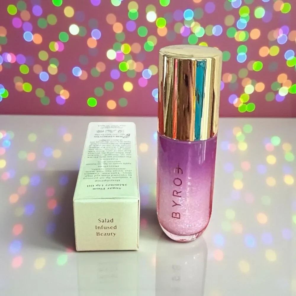 BYROE NEW YORK Sugar Plum Shimmer Lip Oil 0.12 FL OZ New In Box